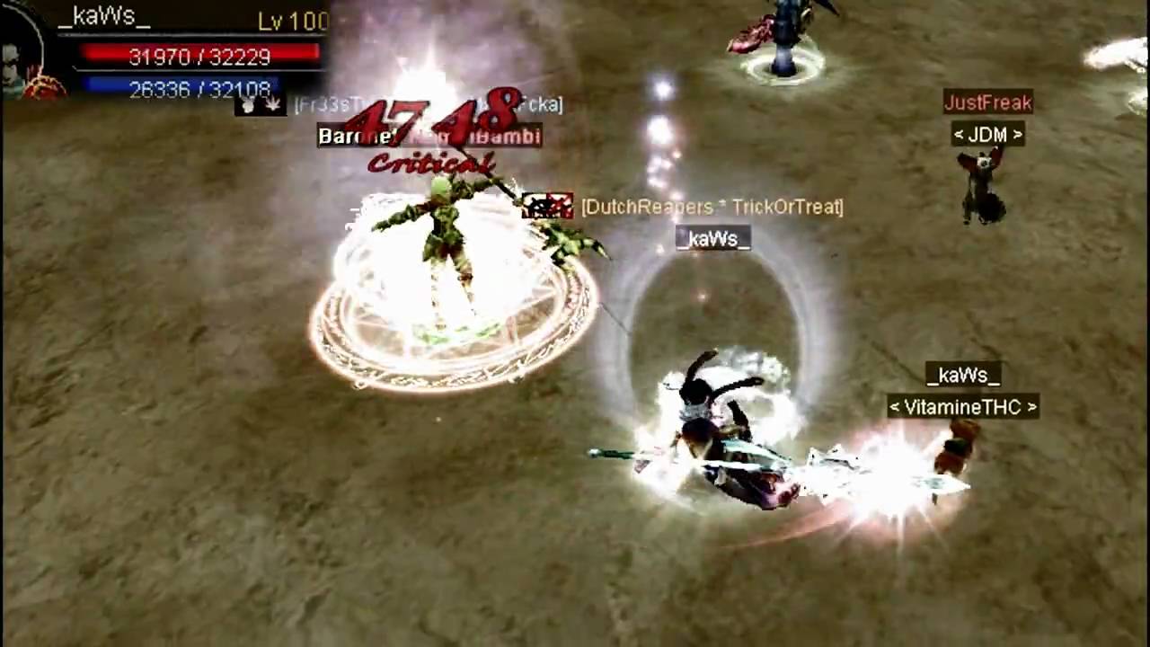 Silkroad - SUN PvP 70:70 Hybrid Spear lv100