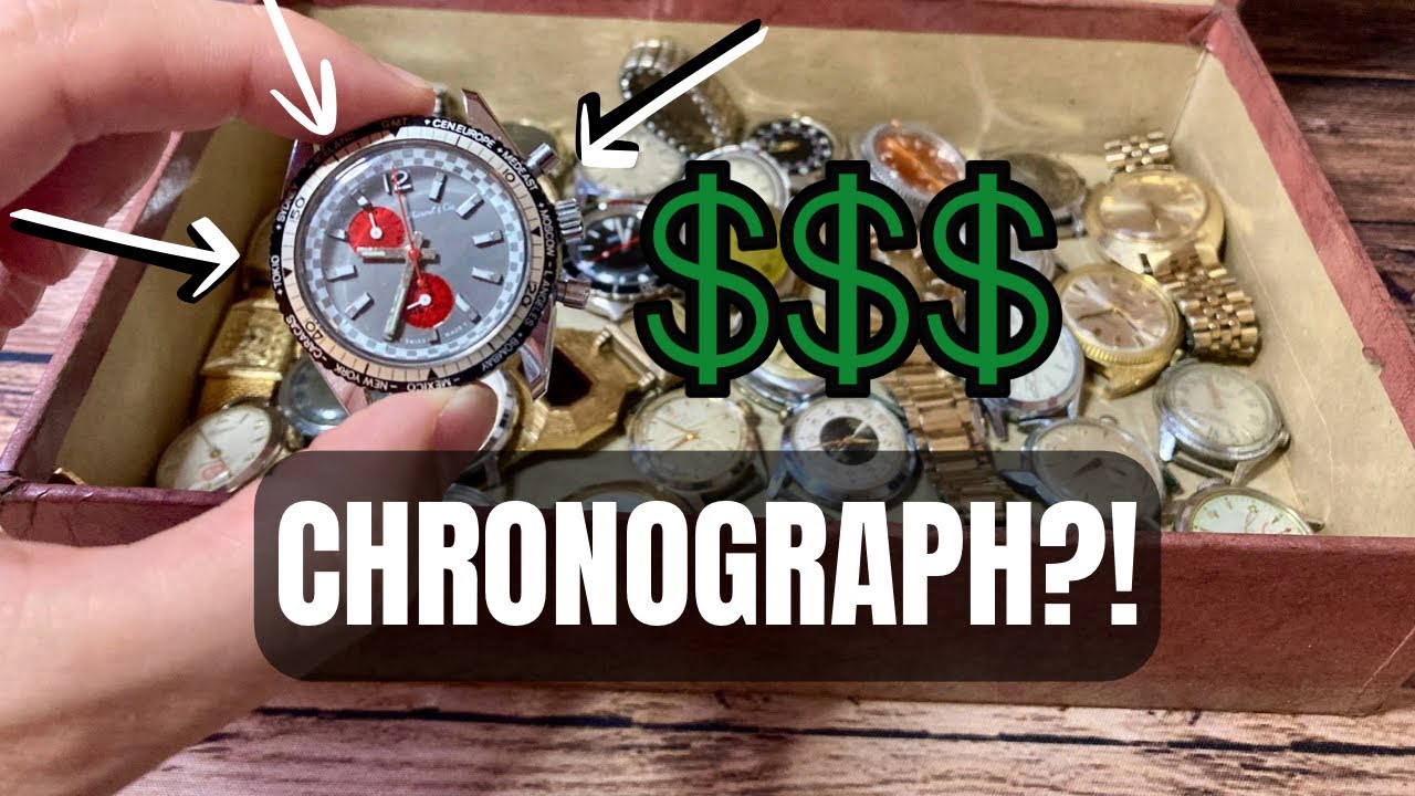 I paid $200 for a JUNKY vintage watch collection! (They didn’t check it all)