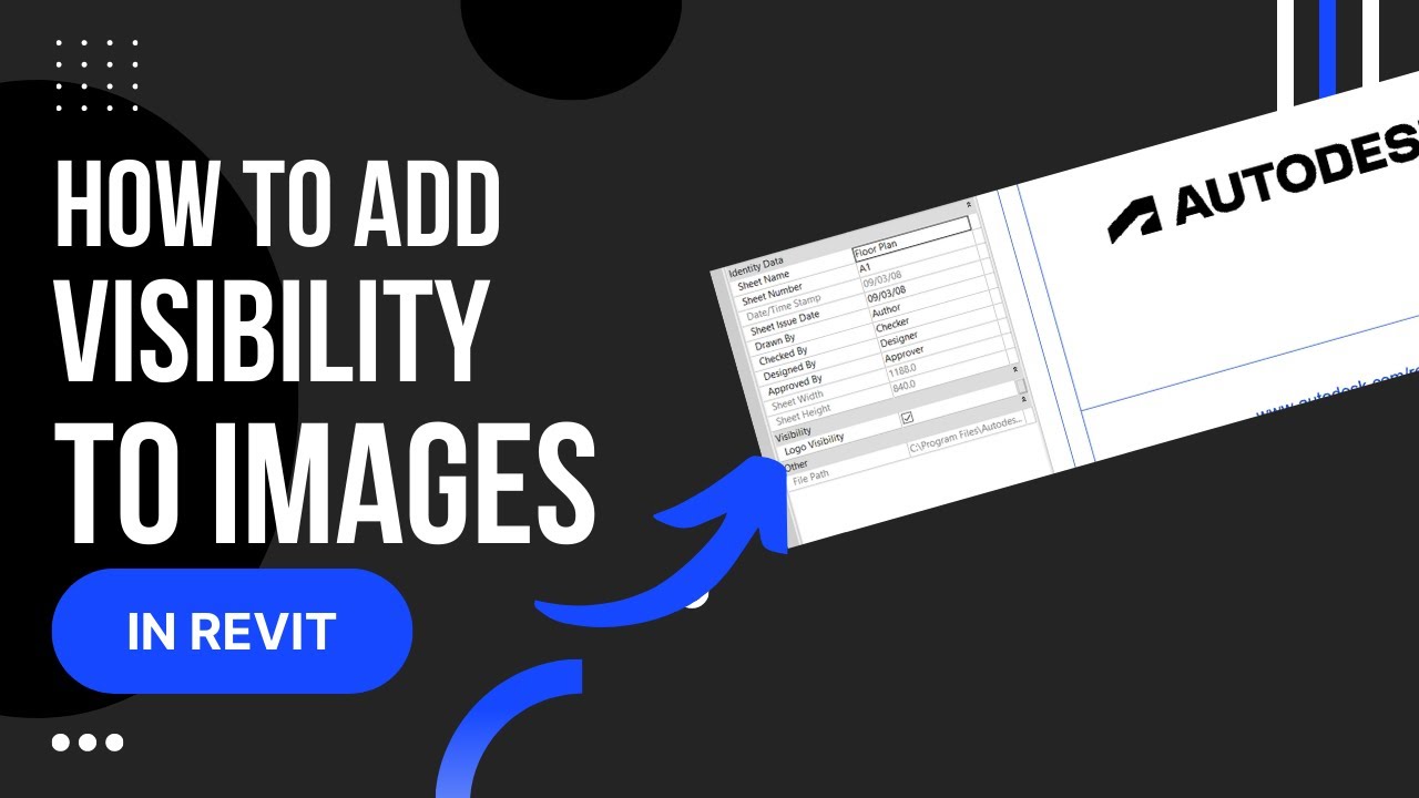 How to Add Visibility to Images in Revit - Quick Revit Tutorial