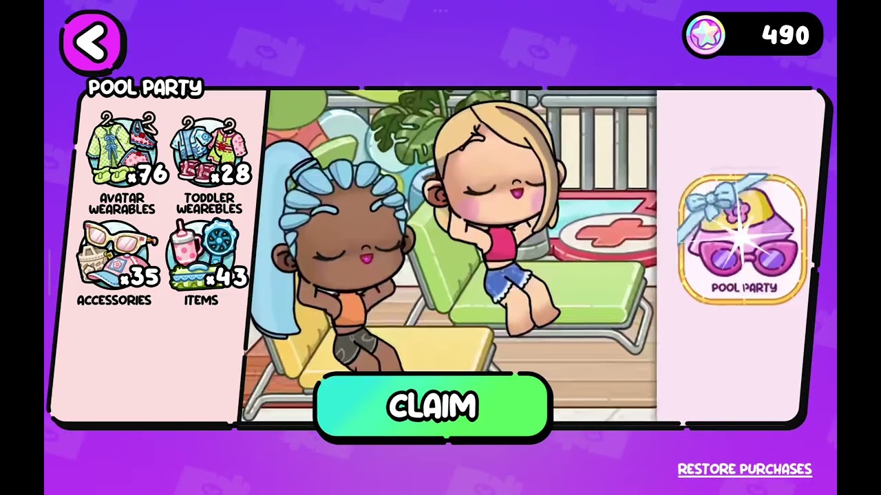COMPRANDO JUNTOS NO AVATAR WORLD 