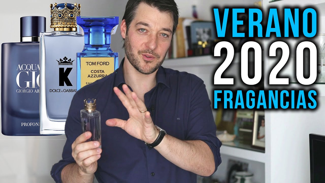 Top 10 fragancias hombre verano 2020