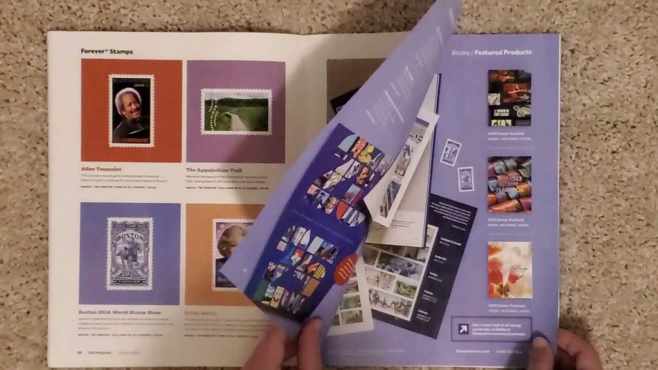 ASMR stamps magazine