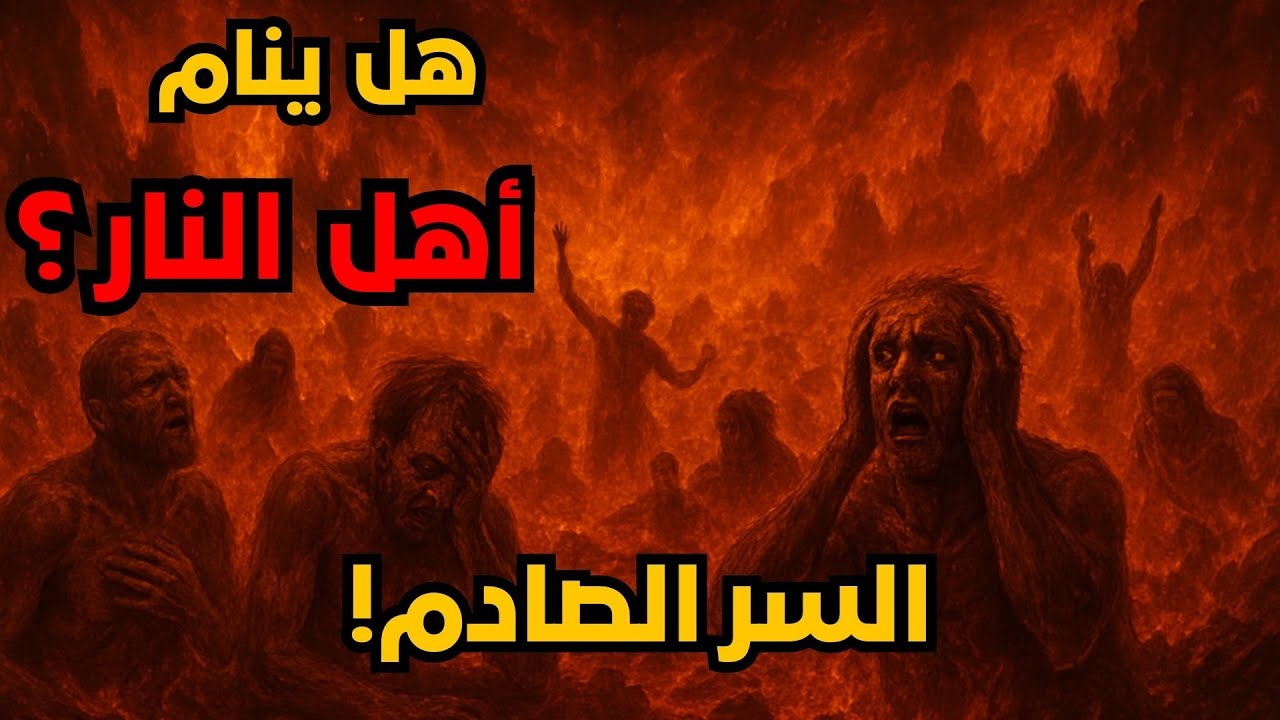 هل ينام أهل النار؟ سر عظيم يكشفه القرآن والسنة عن عذاب جهنم.