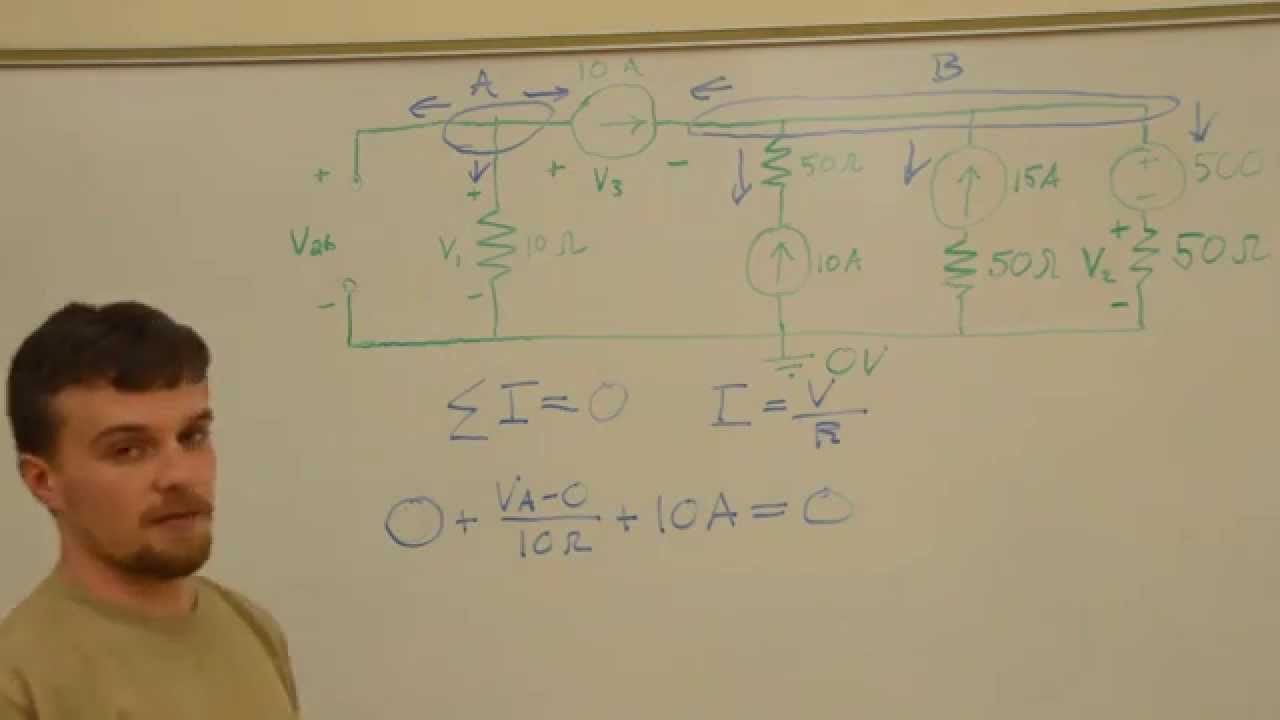 Circuits 1 - Node Voltage - Vintage