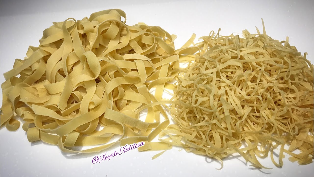 Əriştənin hazırlanması ,ləzzətli və faydalı.Домашняя лапша.Erişte yapımı.
