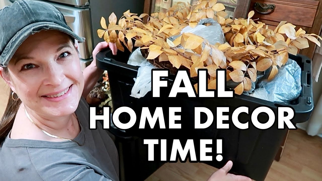 Getting ready to decorate for Fall! Let’s see what thrifted and retail home decor I have!
