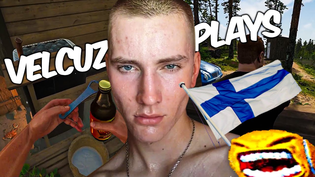 Velcuz Plays FINNISH COTTAGE SIMULATOR 🏡🧖🇫🇮