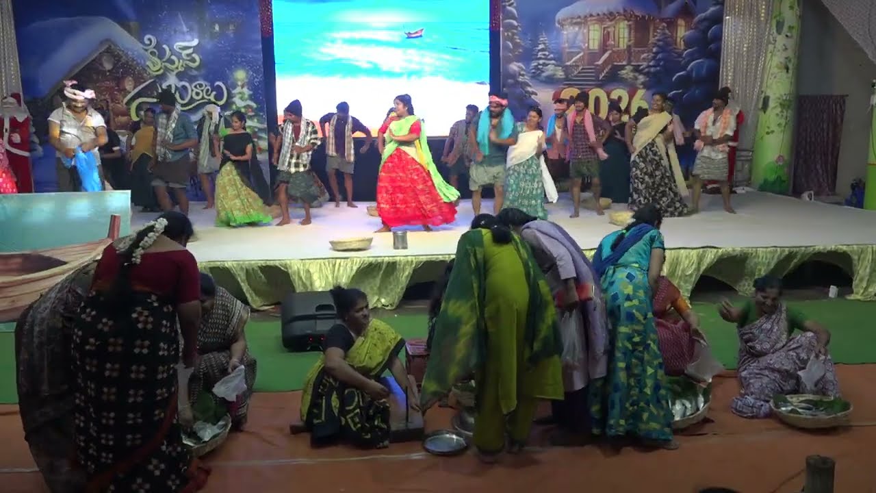 JALARI PANDUGA || Dance By Youth Girls and Boys || Youth Christmas 2025
