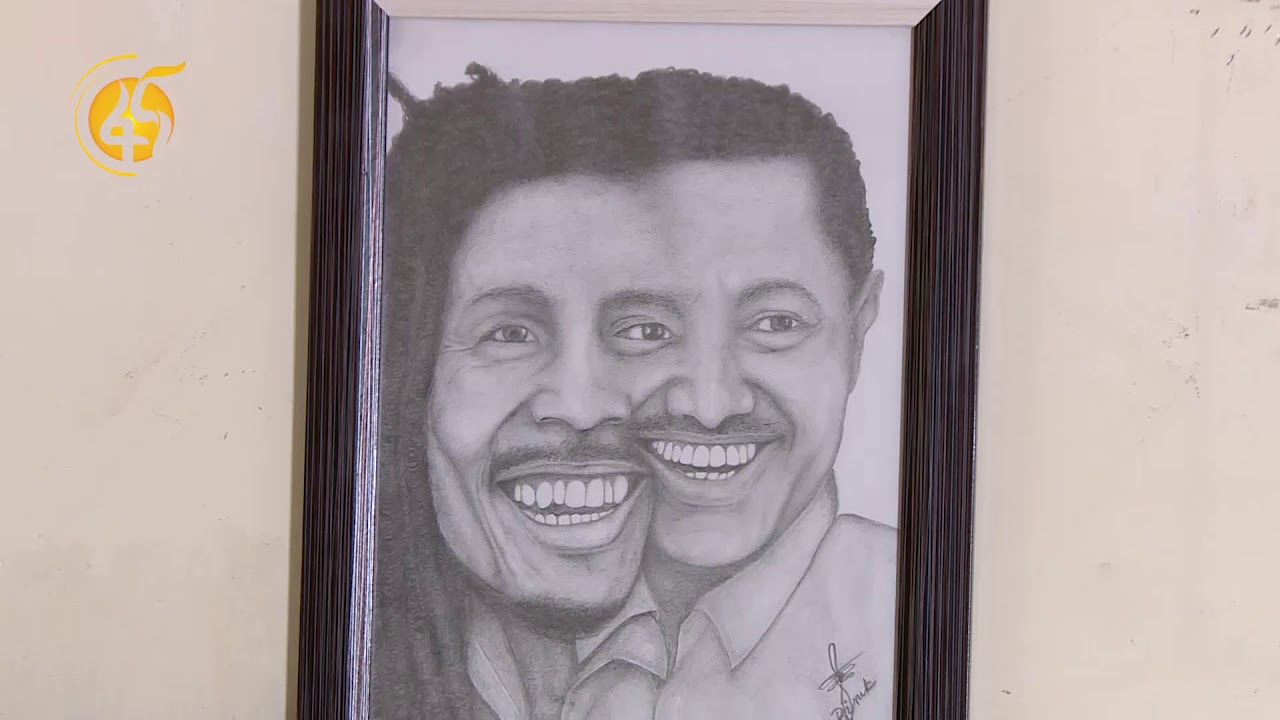 እርሳስ ብቻ በመጠቀም አስገራሚ ስእሎችን የሚስለው 'የእርሳስ ትንፋሽ' ሰዓሊ እና የጤና ባለሙያ ብሩክ ሞገስ