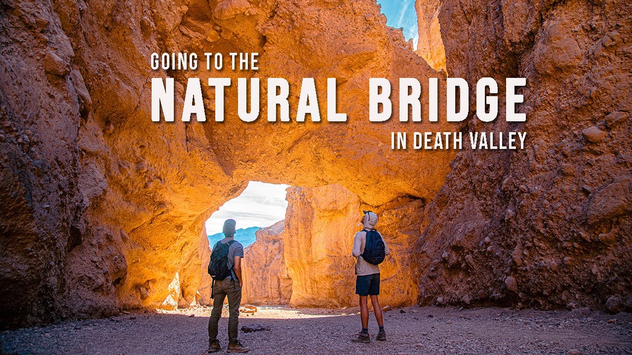 Hiking to the Natural Bridge in Death Valley National Park