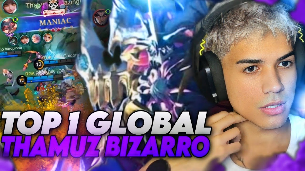 TOP 1 GLOBAL THAMUZ E BRASILEIRO !!!