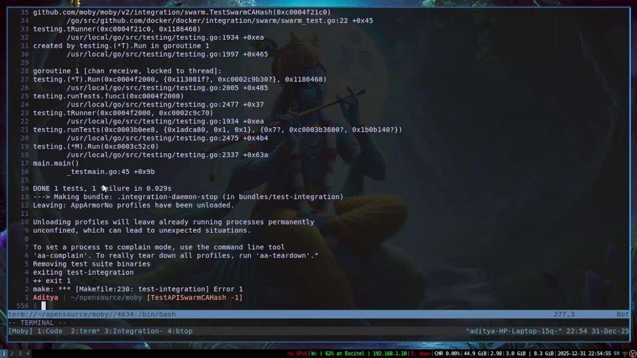 Day - 3 Contributing To MOBY (Docker's Engine) || Till I Get Internship