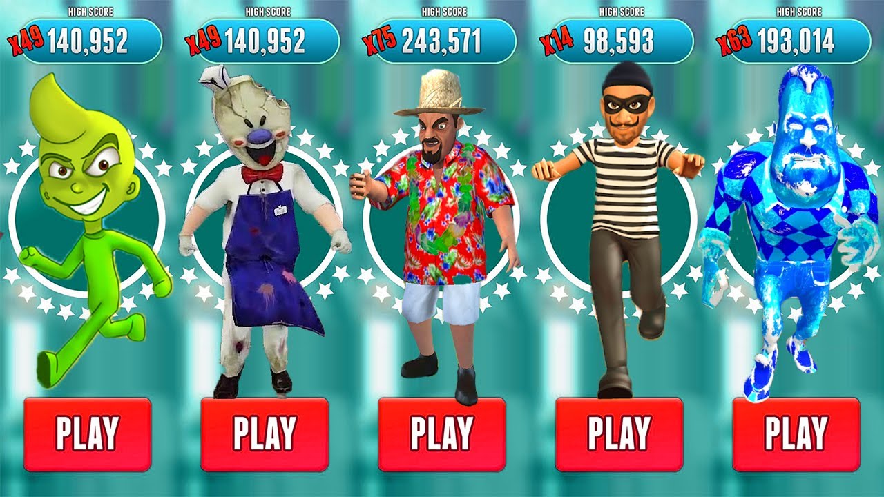 Scary Stranger 3D vs The Siblings 2020 vs Dark Riddle vs Ice Scream 2: Horror Neighborhood