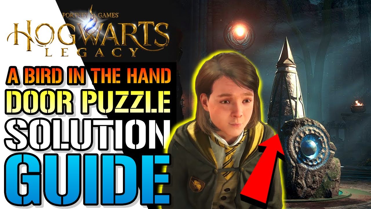 Hogwarts Legacy: A Bird In The Hand! Door Puzzle Solution! How To Open The Snidget Door (Guide)