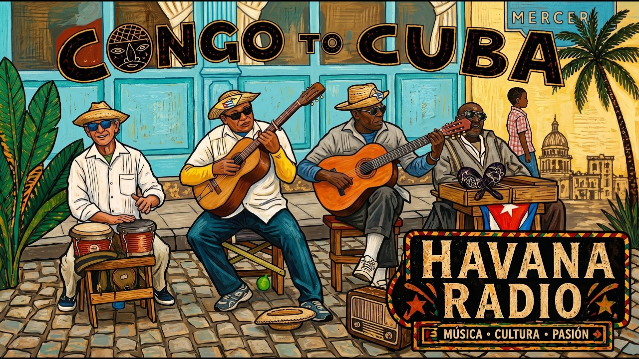 Congo to Cuba 🌅 Sunset Trumpets in the Heart of Cuba🌅 Havana Radio