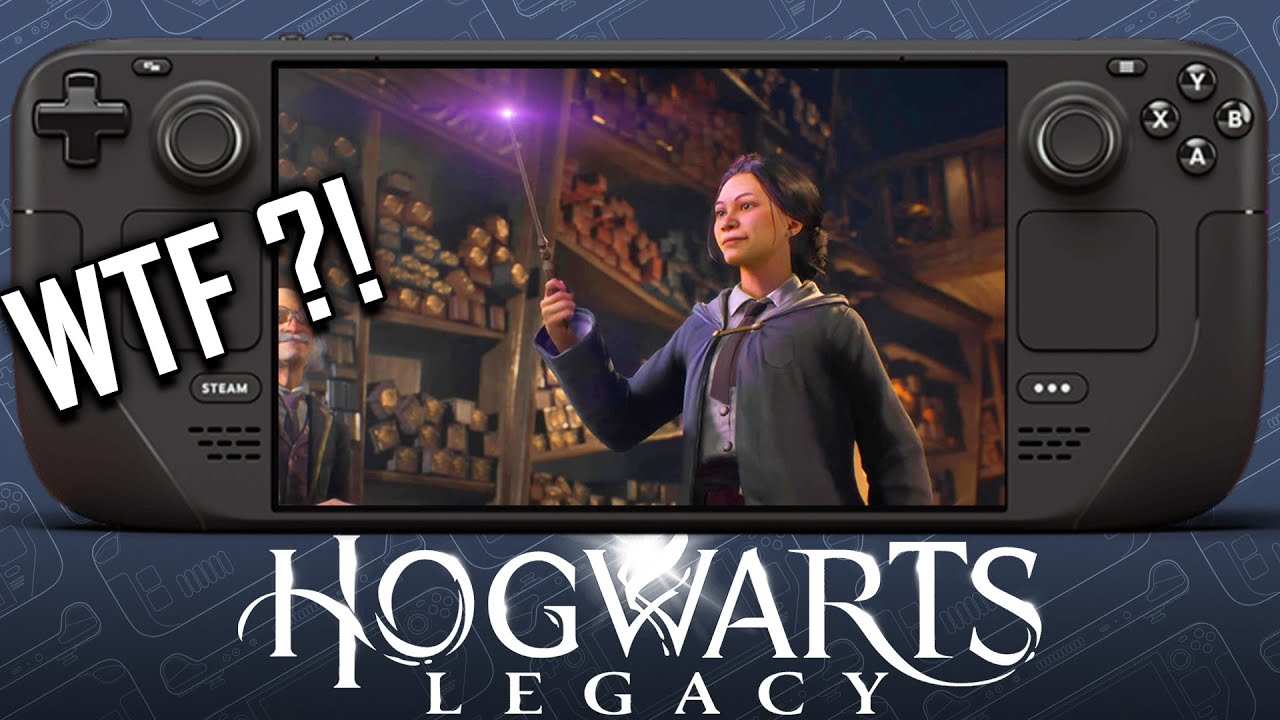 Hogwarts Legacy on LCD Steam Deck! - You need to see this