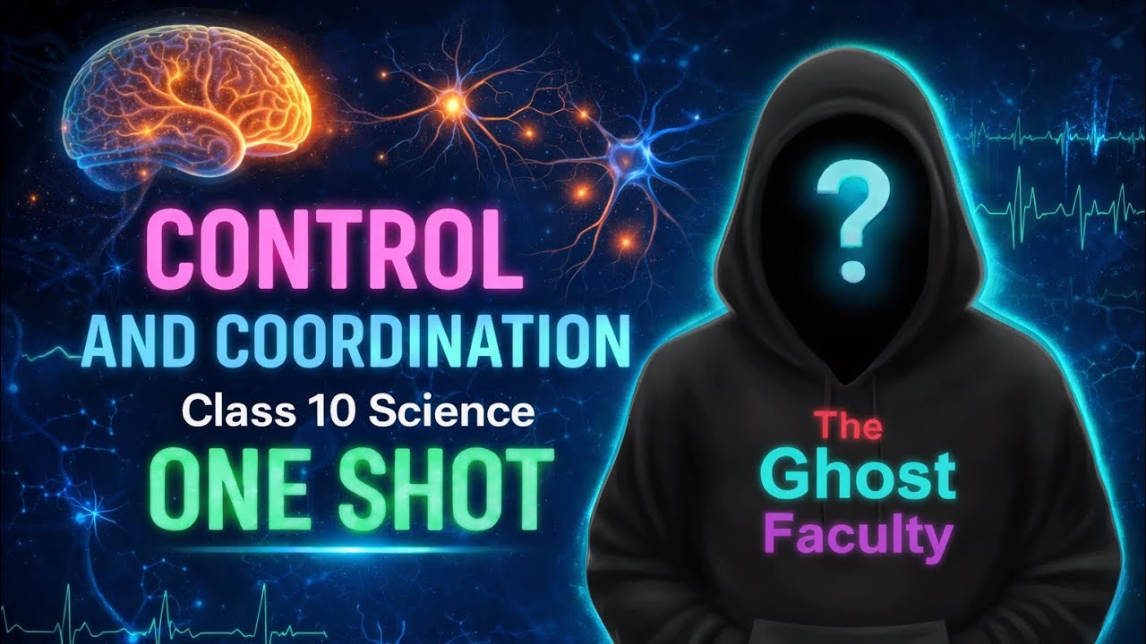 Control & Coordination l One Shot l 10th Science l by The Ghost Faculty