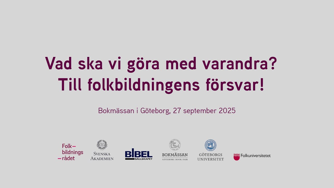 Inför Bokmässan 2026: 