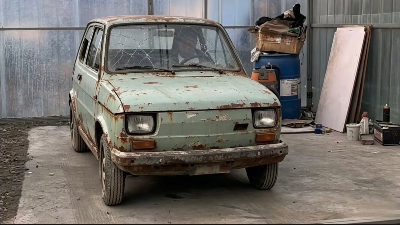 Реставрация иконы 80-х: легендарный Fiat 126P