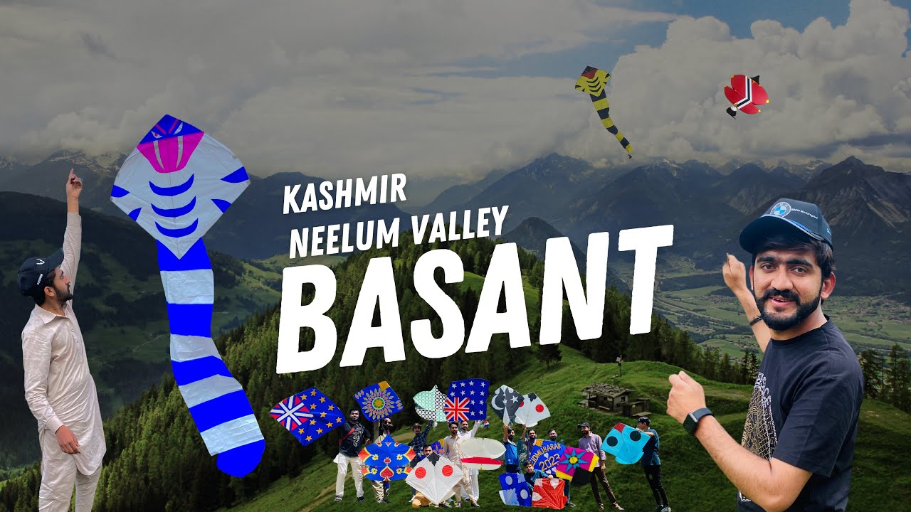 Kashmir Neelum Valley Basant🪁basant vlog agaya |😍full patangbazii | lahori team ky sath paichay😱