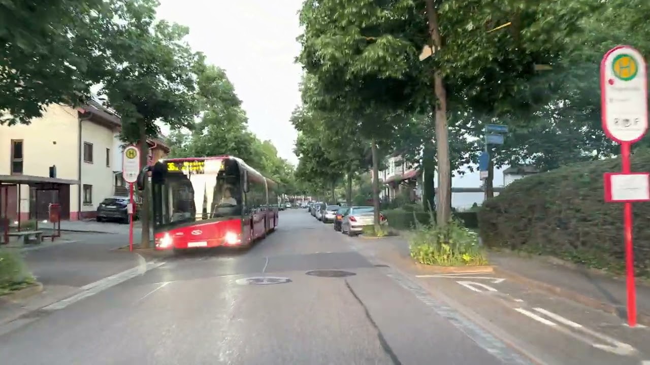 Buslinie 36 von ❤️Freiburg, Landwasser➡️￼Hochdorf,St.-Agatha-Weg