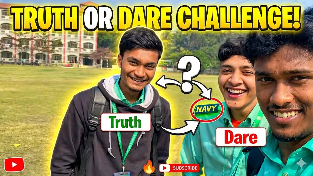 তিরিং বিরিং বন্ধুদের সাথে truth or dare chalenge. Muntasir Piash 