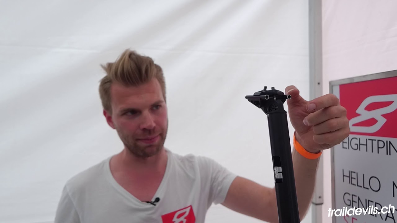 Eurobike 2017 - Eightpins Sattelstütze unter der Lupe