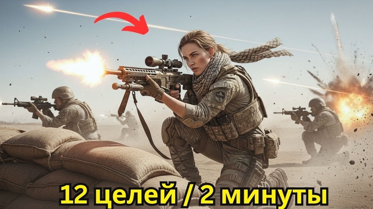 Новичок Она стала легендой SEAL, поразив 12 целей всего за 2 минуты