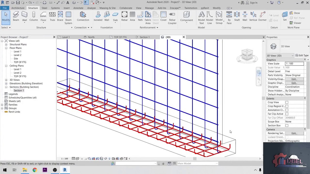 HOW TO PLACE AND EDIT REBARS  FOR WALL AND WALL FOUNDATION IN REVIT