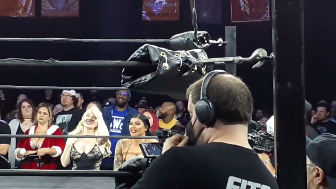 Jerry Lynn Inducts RVD Into The ECW Hall Of Fame Battleground 12-17-22 At The ECW Arena