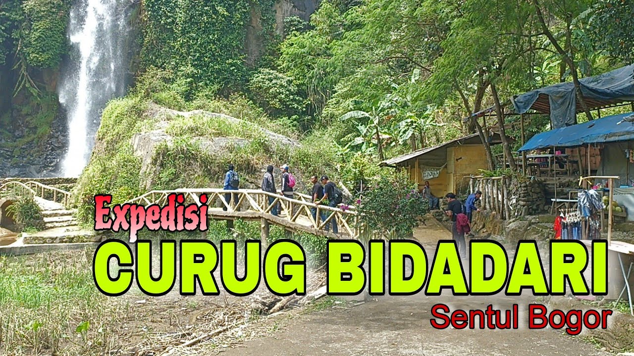 TERBARU CURUG BIDADARI SENTUL BOGOR, KAKI GEMETAR TERBAYAR DENGAN AIR YANG SEGAR
