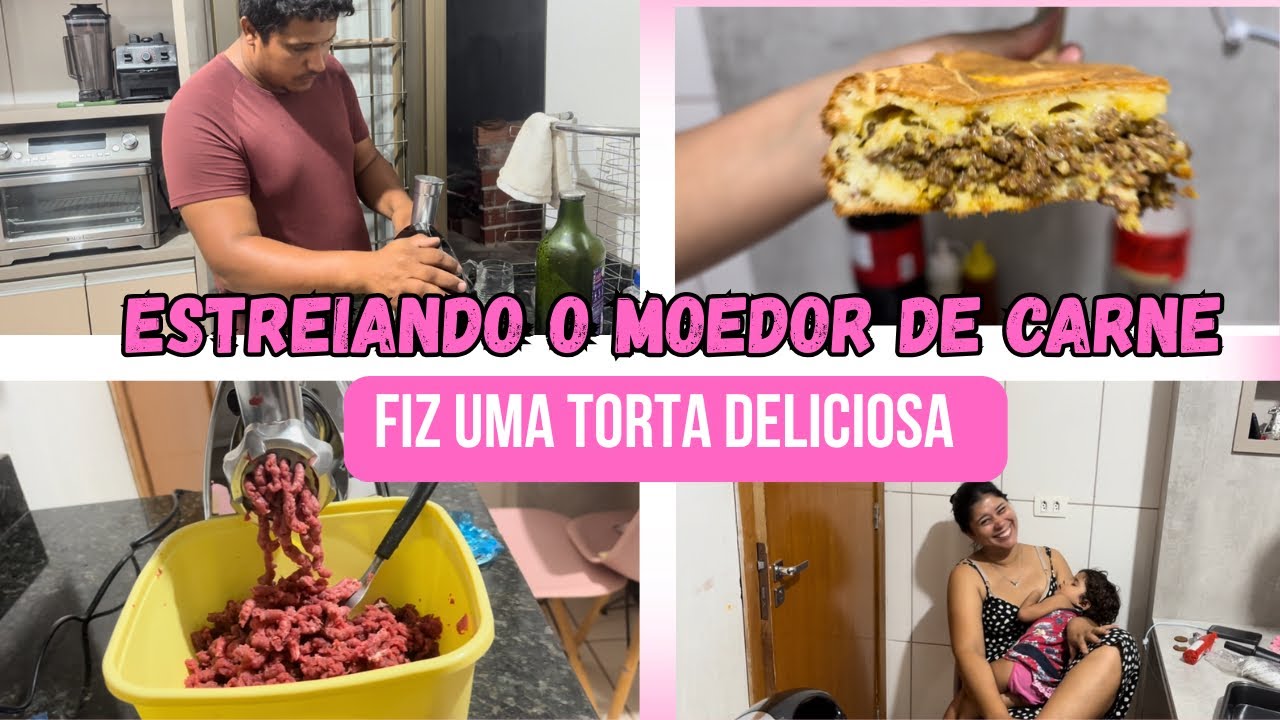 VLOG DA NOITE | PREPAREI UMA DELICIOSA TORTA 🥧✨🤩