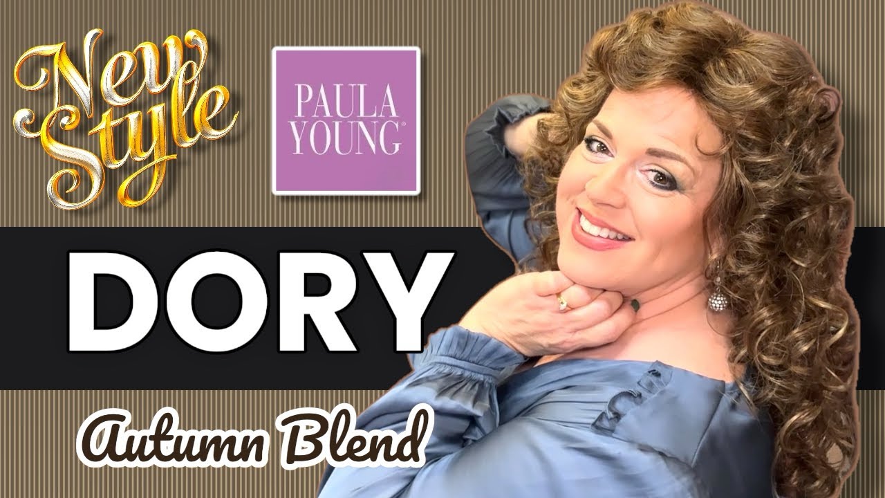 Новинка! ✨Парик DORY от Paula Young в цвете Autumn Blend | Великолепная длинная кудрявая прическа