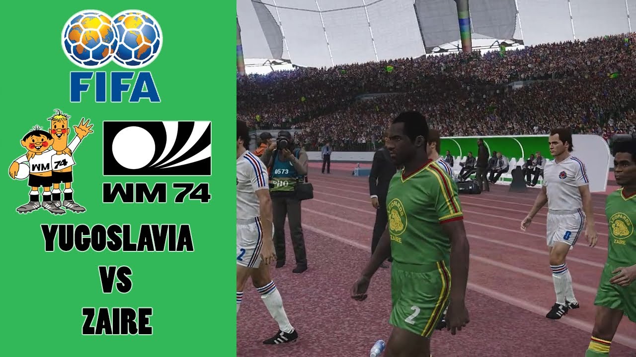 PES2021 - Yugoslavia vs Zaire - World Cup 1974