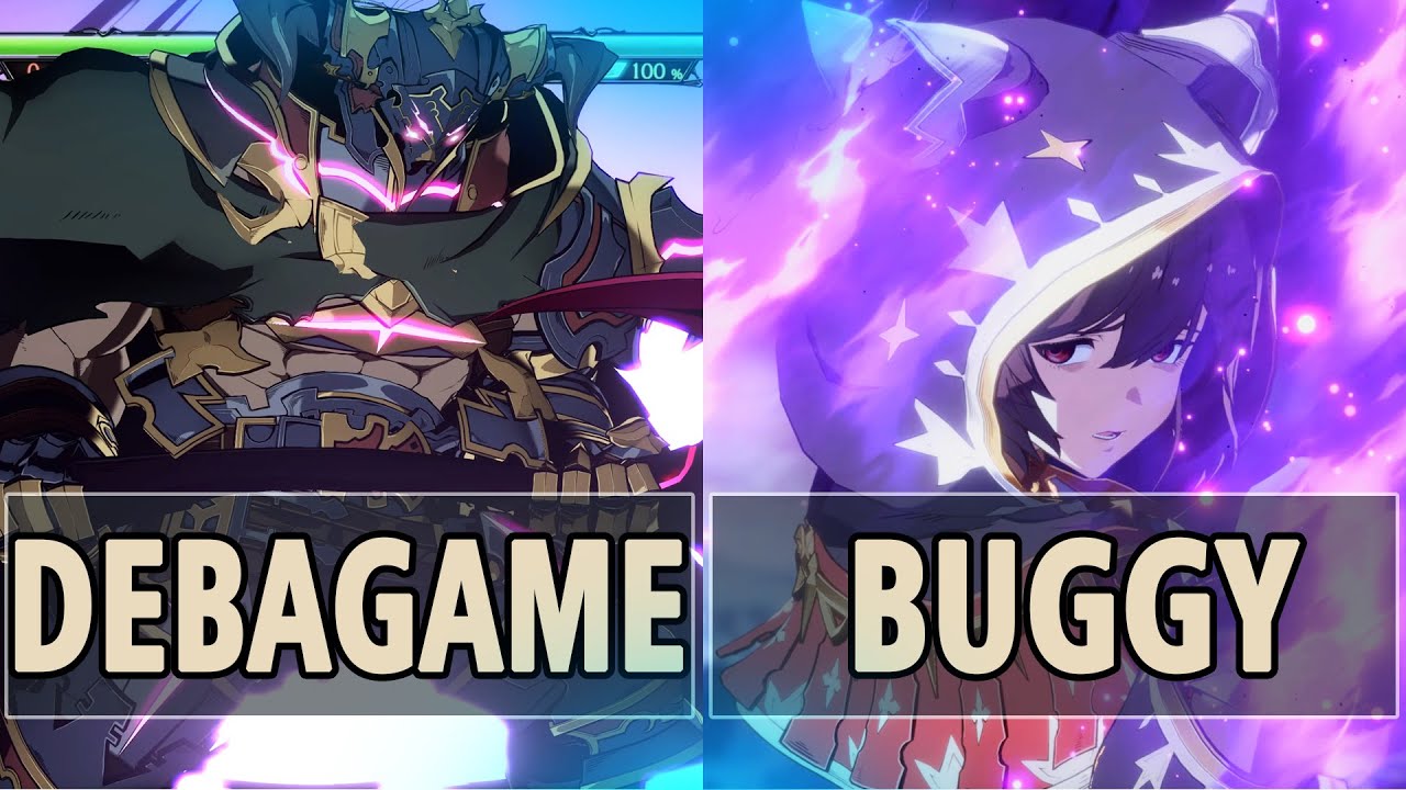 GBVSR: Debagame (Vaseraga) Vs Buggy (Nier) | High Level Gameplay.