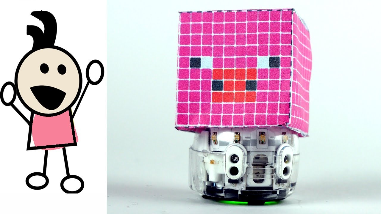 🐷 Minecraft Pig vs. Ozobot! | DIY Papercraft & Coding STEM Project
