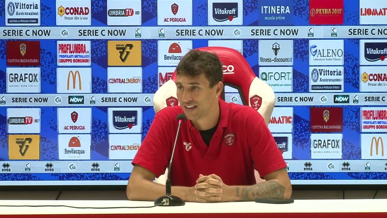 PERUGIA-PONTEDERA 1-1: RYDER MATOS POST GARA