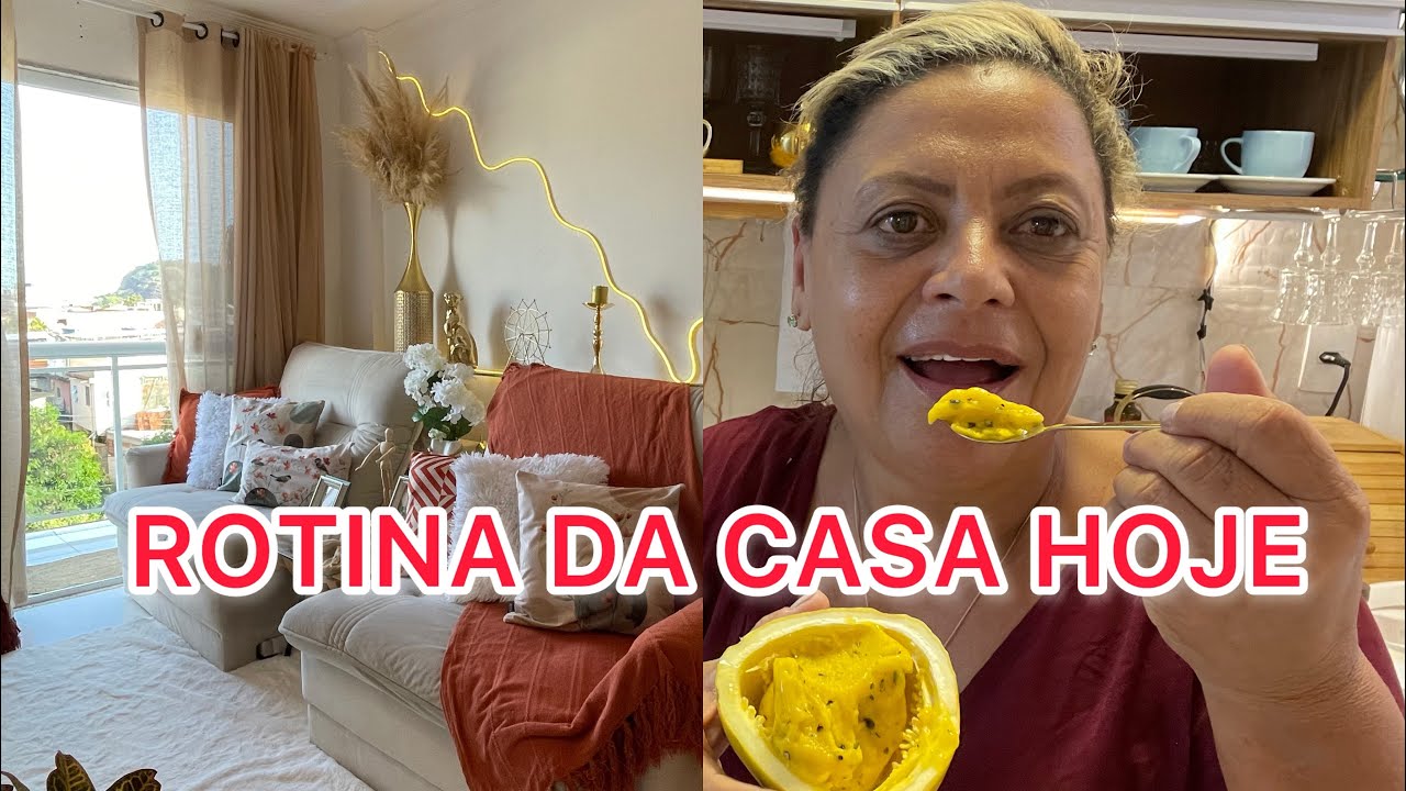 ROTINA DA CASA HOJE 🏡 | Sorvete Sem Açúcar 🍨 | Sala de Cara Nova | Organização + Palavra de Deus