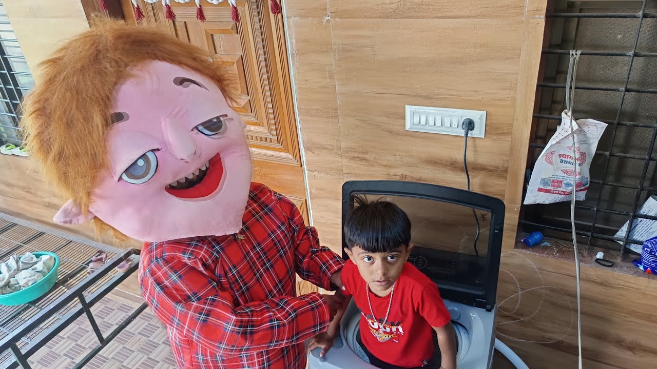 तात्या विंचून माऊलीला वॉशिंगमशीन मध्ये ठेवलं.. 😂😂