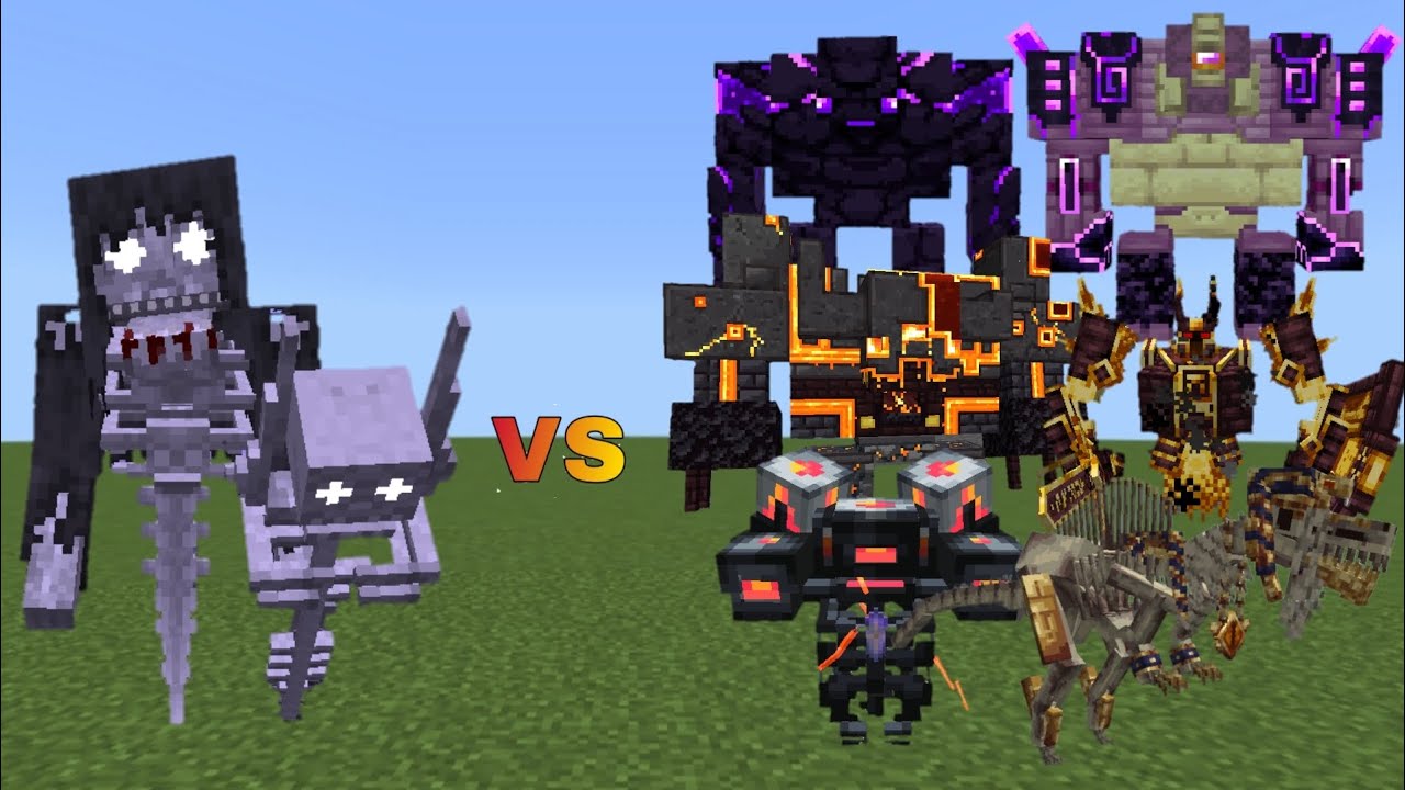 The Corrupted Champion vs l Ender Cataclysm Bosses | Minecraft Java | Mob Battle