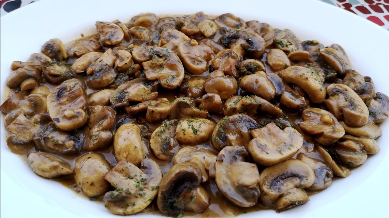 🍄🍴CHAMPIÑONES EN SALSA AL AJILLO //BEATRIZ COCINA.