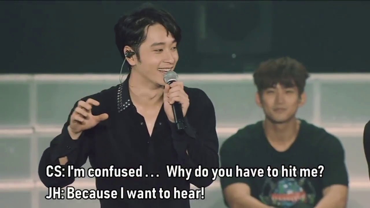 [첫댓글에 한국어번역, EngSub] 2PM  찬누너, 열심히 설명하는 찬성 옆 장난치는 악꼬 준호