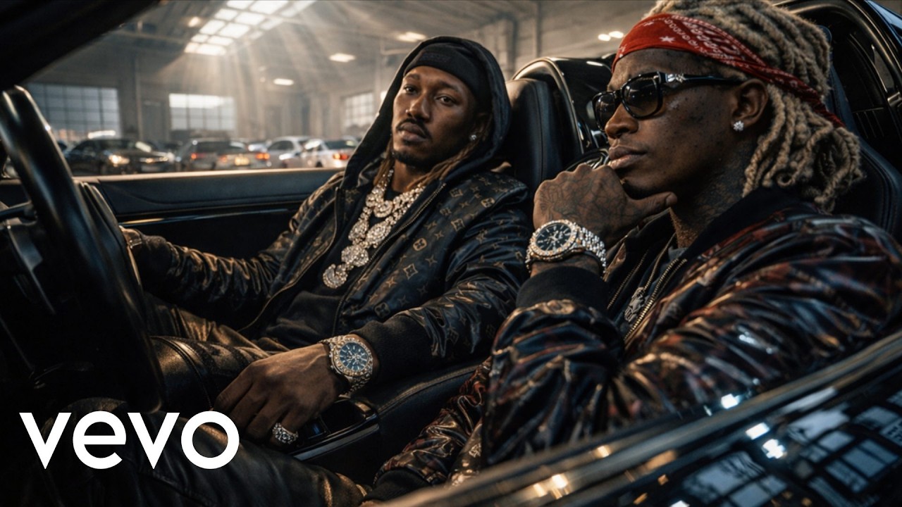 Future ft  Young Thug  - Diamond Chains  | Lyrics Video