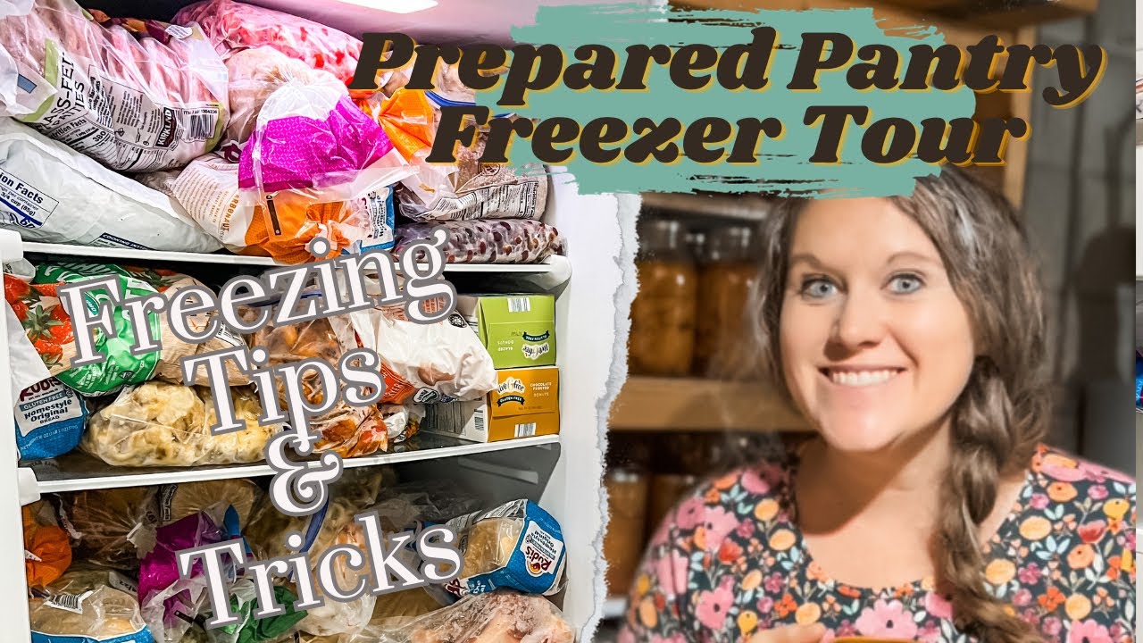 Large Family Prepared Pantry Freezer Tour! Tips and tricks for freezing