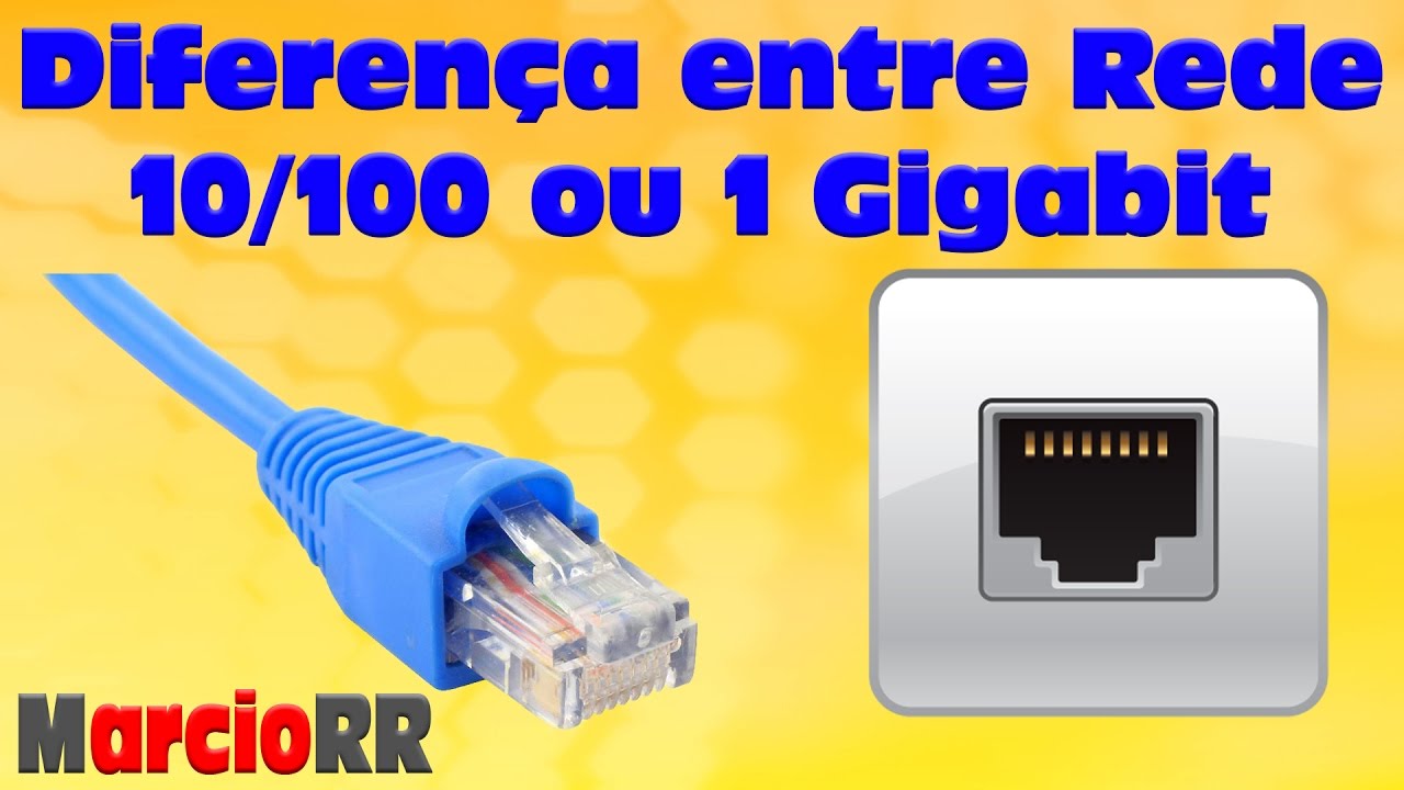 Diferença Entre Rede 10/100 ou 1Gbit