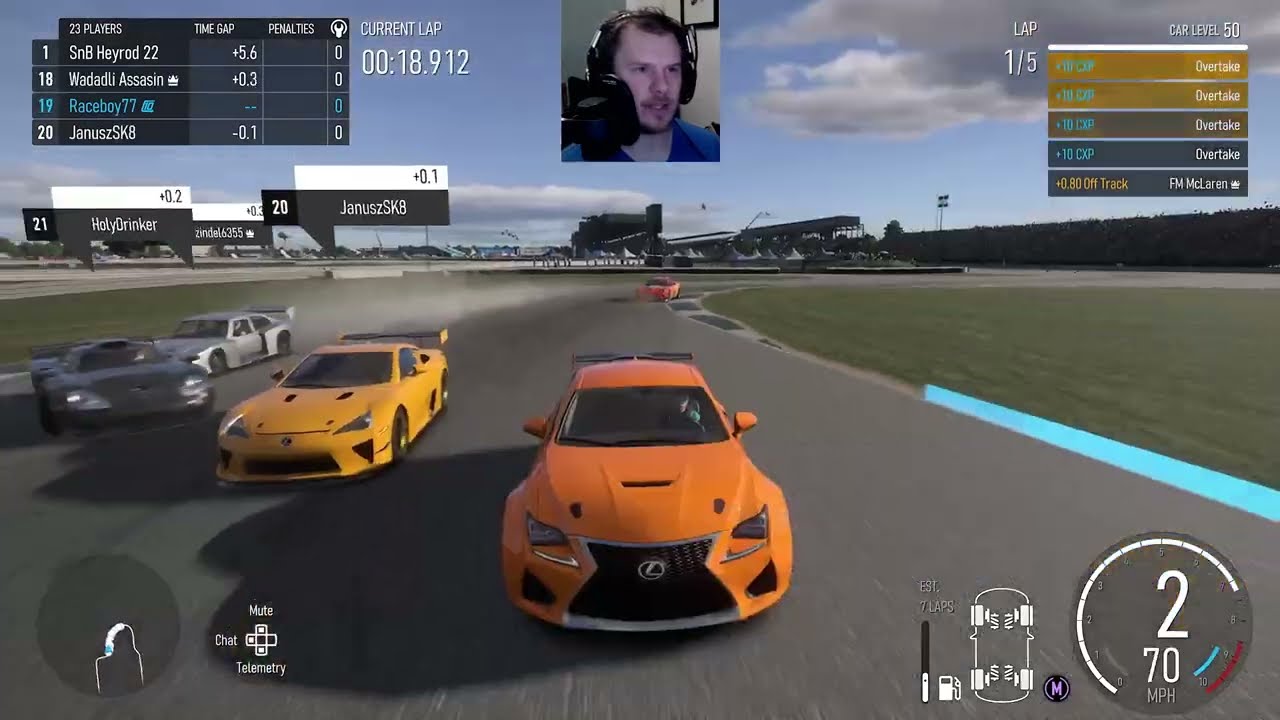 Сборка, настройка и участие в гонках на Lexus RC F Widebody S-класса! Более 800 л.с., море удовол...