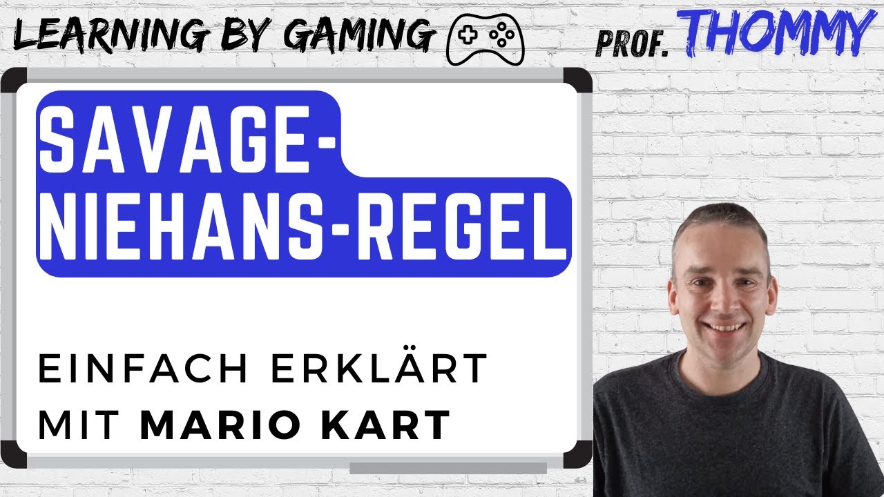 Savage-Niehans-Regel - einfach erklärt mit Mario Kart | Learning by Gaming