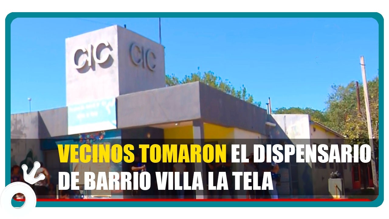 ¡Tensión en Córdoba! Vecinos toman un dispensario para evitar el traslado de un referente clave