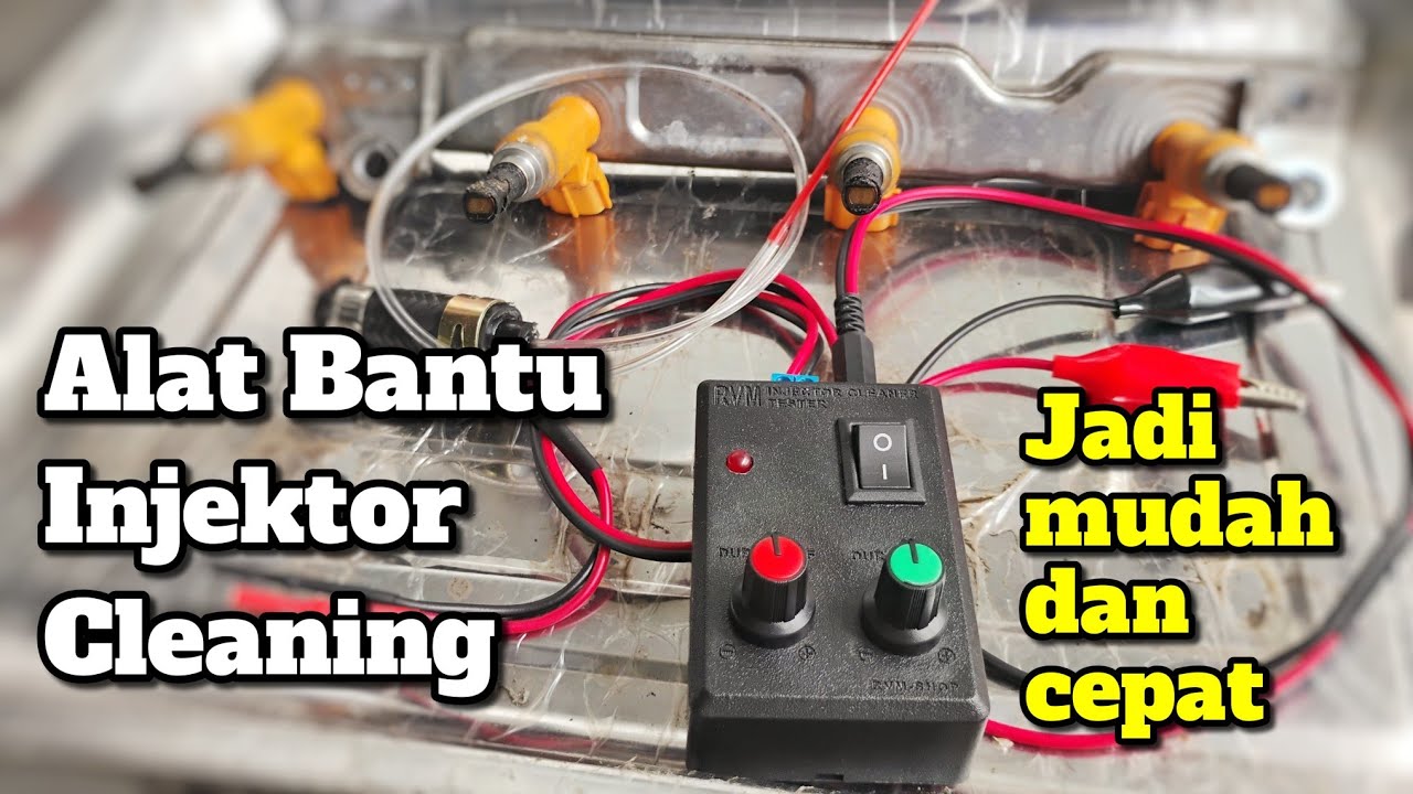 ⛈️RVM injector cleaning and tester tool review, tes pada suzuki aerio dan toyota avanza