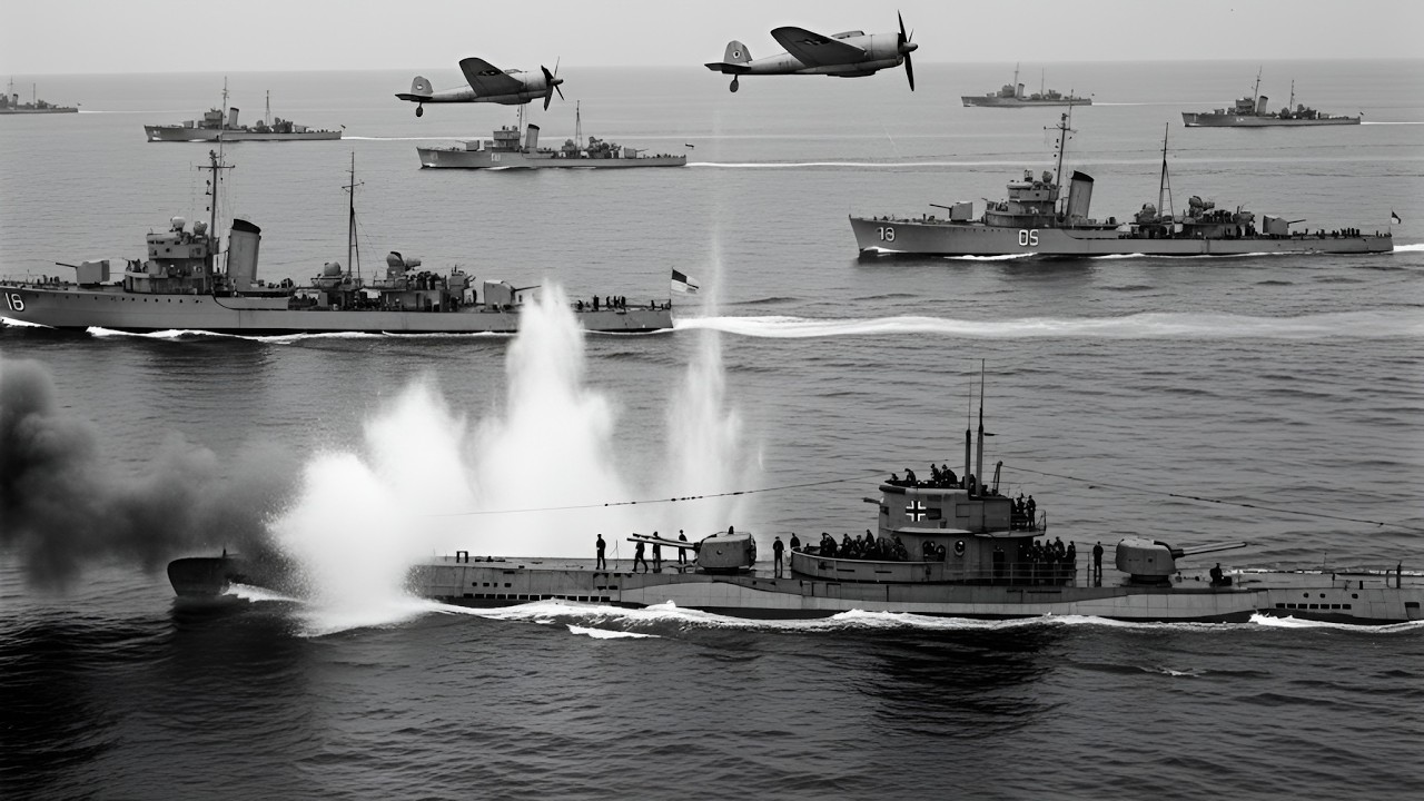They Thought the Atlantic Was Safe… Then Germany’s U Boats Vanished